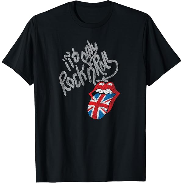 Amazon | 公式 ローリングストーンズ HDロゴ Tシャツ | Tシャツ