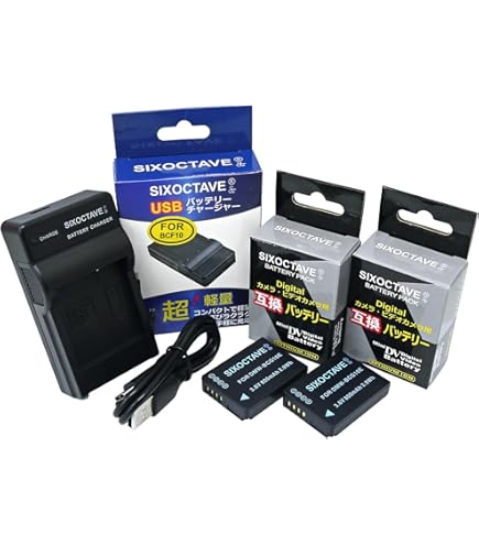 Panasonicバッテリー Amazon | Power-connoisseurリチウムイオン充電池Panasonic DMC