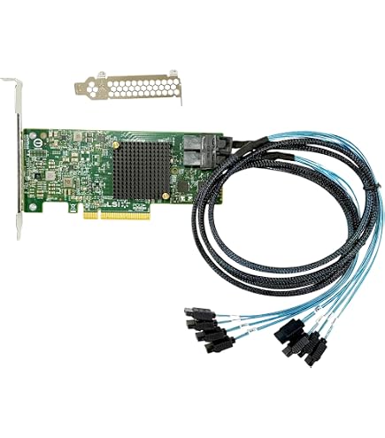 Amazon | LSIロジック LSI00343 / PCIEx8(3.0) SATA/SAS6Gb/s 外部8