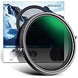 NEEWER 2 in 1 72mm Variable ND Filter ND2–ND32&CPL Filter(Circular Polarising Filter) No X Cross/30 Layer Nano Coated/HD Opti