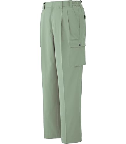 Amazon.co.jp: [ミドリ安全] 作業服 カーゴスラックス メンズ