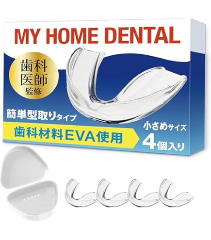 WHF Tp用マウスピース 3pcs Amazon.co.jp: 【歯科医師監修の安心素材マウスピース】90秒3ステップ