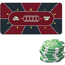 Amazon | ノーブランド品 ポーカーマット テーブルカバー