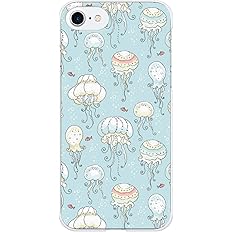 Amazon Ruuu Google Pixel 3a ハード スマートフォン スマホ ケース カバー くらげ 海月 海中 イラスト 魚 さかな 可愛い パステルカラー ブルー レディース おしゃれ かわいい きれい 個性的 ユニーク 雑貨 ギフト 熱帯魚 ゆめかわいい ゆめかわ 人気
