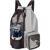Amazon.co.jp: [Richhapy] ビーチバッグ プールバッグ メッシュ