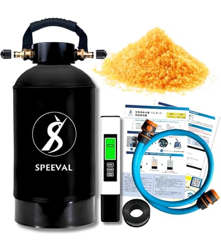 Amazon | DK-works 洗車用純水器 DK PURE WATER DEVICE 10L イオン交換