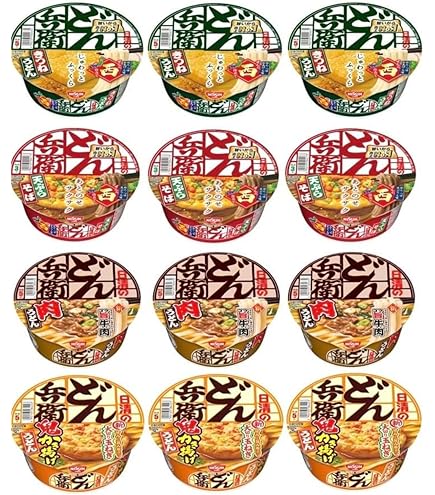 Amazon.co.jp: 日清食品 どん兵衛 西 特盛シリーズ 3種類×8(24食