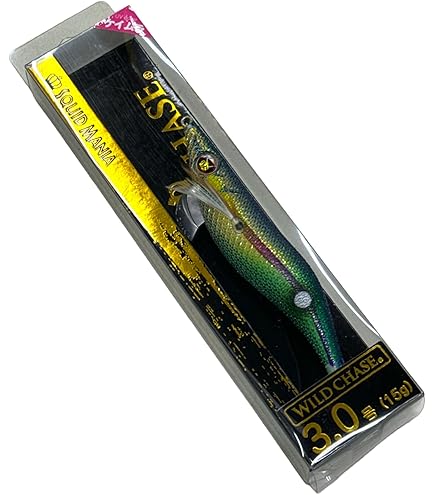 Amazon | スクイッドマニア エギ ワイルドチェイス 3.0号M003 黒潮