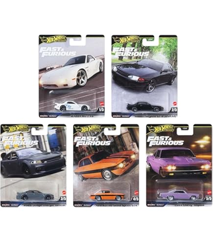 Amazon | Hot Wheels Fast and Furious Complete Set (set of 8) 1:64
