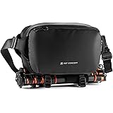 K&F Concept カメラバッグ ショルダーバッグ スリングバッグ 大容量 10L カメラショルダーバッグ おしゃれ カメラケース 一眼レフカメラバッグ 仕切り調節可能 撥水加工 軽量 防水 小物入れ カメラアクセサリー/三脚収納バッグ 旅行/出