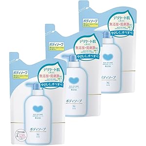 カウブランド 無添加ボディソープ 詰替え 400ml×3