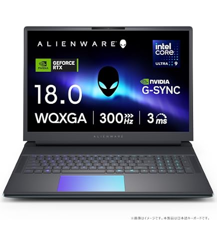 Amazon.co.jp: Alienware M18 R2 ゲーミングノートパソコン - 18 QHD+