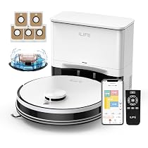 Amazon | アイライフ(ILIFE) ロボット掃除機 水拭き 両用 自動ゴミ収集
