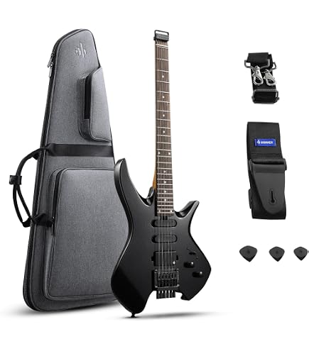Amazon | Stagg 6弦ソリッドボディエレキギター 右 アイスブルー