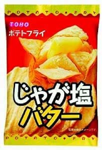 Amazon 東豊製菓 ポテトフライ じゃが塩バター 11g 20袋 東豊製菓 駄菓子 通販