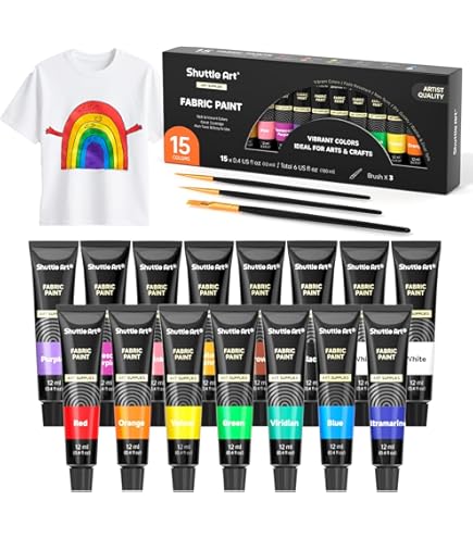 Amazon | pebeo セタカラー 布用水性アクリル絵具 45ml ボトル 不透明
