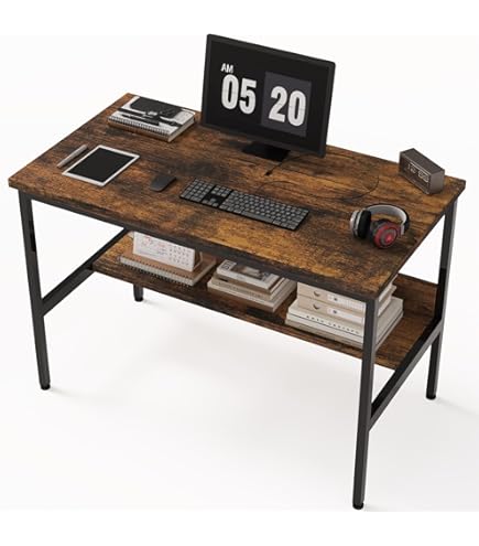 Amazon | ZXD デスク パソコンデスク 勉強机 木製 机 幅80cm PCデスク