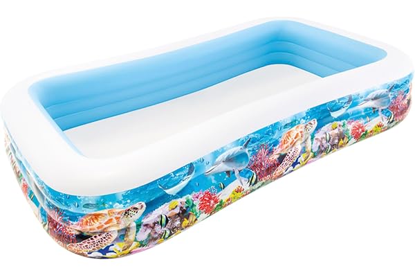 INTEX(インテックス) スイムセンタートロピカルリーフファミリープール 305×183×56cm 58485 [日本正規品] U-5307