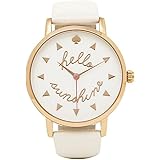 ケイトスペード 時計 KATE SPADE KSW1089 METRO メトロスマイル レディース腕時計ウォッチ シルバー/ゴールド [並行輸入品]