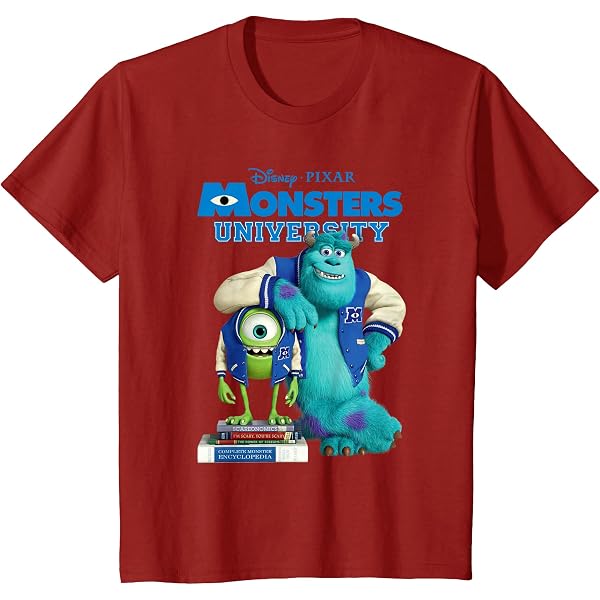 Amazon | DISNEY モンスターズ・インク プリント 152100019 Tシャツ