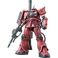 HG 機動戦士ガンダム THE ORIGIN シャア専用ザクII 赤い彗星Ver. 1/144スケール 色分け済みプラモデル