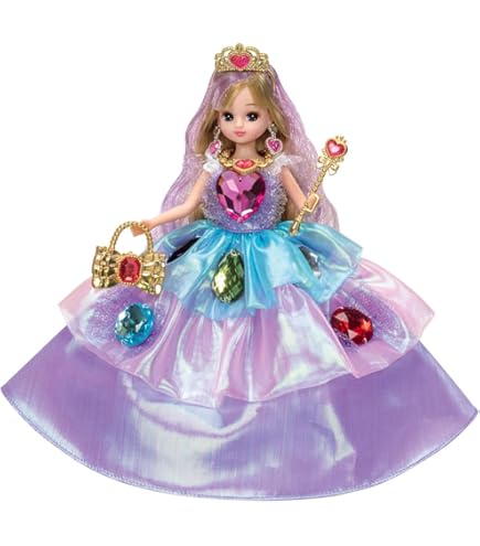 Amazon.co.jp: リカちゃん ドール LD-04 パーティードレス(ラベンダー