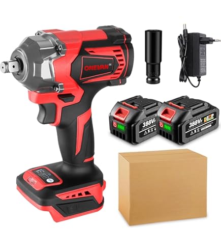 Amazon | GZWEQI 1/2 1/4 インチ インパクトドライバー BL350-2 ブルー