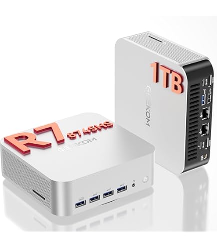 MINISFORUM Neptune Series HX77G Mini PC AMD Ryzen 7 7735HS Desktop