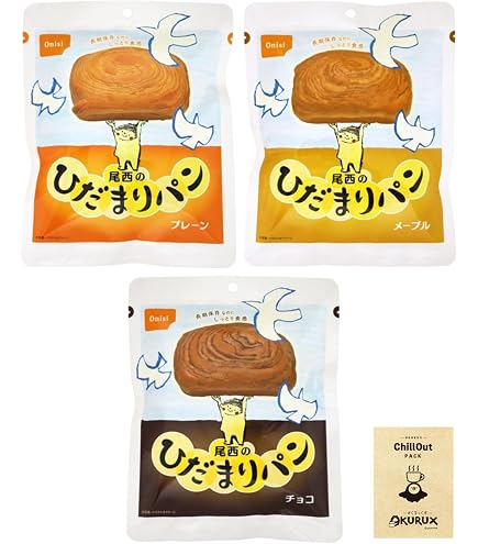 尾西のひだまりパン18個セット(チョコ、プレーン、メープル))➕尾西の白飯30袋 Amazon | 尾西食品 ひだまりパン 3種×6 計18個 プレーン メープル