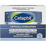 CETAPHIL OPTIMAL HYDRATION Skin Restoring Water Gel | 72 hour Hydration | For Dehydrated, Sensitive Skin | With Hyaluronic Ac