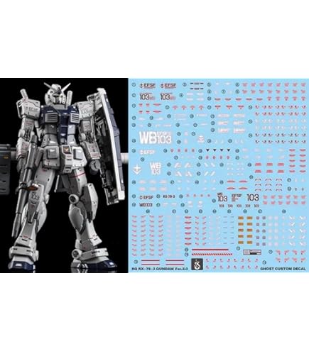 RG MSN-02 ジオング ガンプラ & 水転写デカール Amazon | ［RG 1：144］MSN-02 ジオング 水転写式デカール - （1