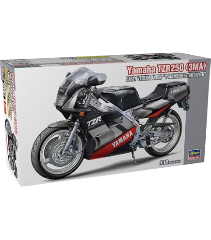 Amazon | ハセガワ 1/12 ヤマハ RZ250 (4L3) (1980) “ブラックカラー