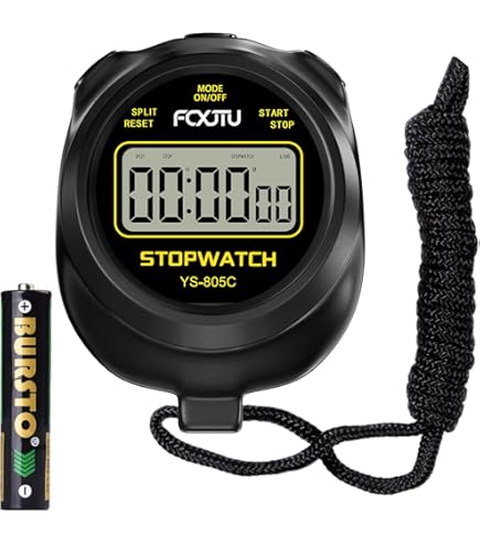 Amazon.co.jp: 100 Lap Memory Stopwatch for Interval Training by