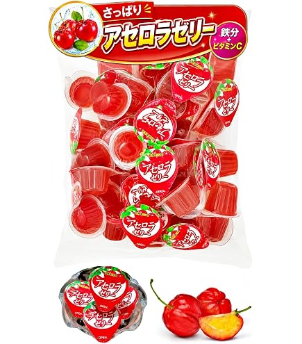 Amazon.co.jp: ニチレイフーズ 冷凍 アセロラ ゼリー 60g×40個 : 食品