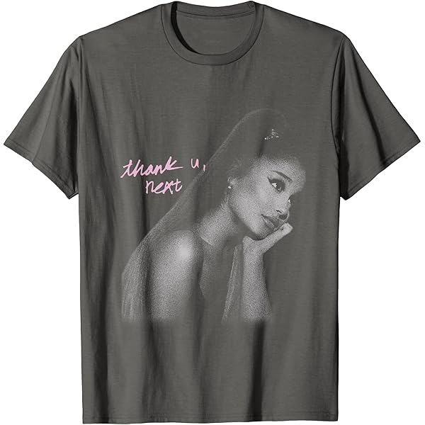 Amazon.co.jp: 公式Ariana Grande Thank U、Next Homage Tシャツ