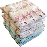 今治タオル 認定 フェイスタオル グラデーションフラワー 4枚セット(ブルー2枚・ピンク2枚) 日本製 今治ブランド 瞬間吸水 速乾 部屋干し 綿100％ 柔らか ソフト imabari towel