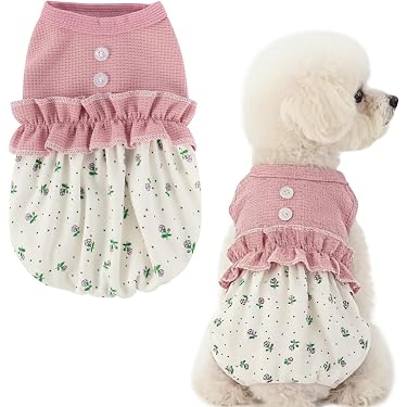 It-Dog's 花柄ドレス 犬服 It-Dog's 花柄ドレス 犬服 犬服