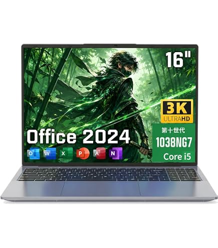 使いやすい ノートPC 13.3インチ i5/M.2SSD/Win11Pro搭載 Amazon.co.jp: 【3Kタッチスクリーン搭載 OFFICE 2024】13.9型 2in1