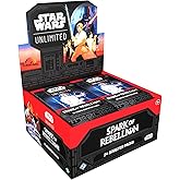 Star Wars: Unlimited TCG Spark of Rebellion Booster Display (Set of 24 Booster Packs) - Trading Card Game for Kids & Adults, 