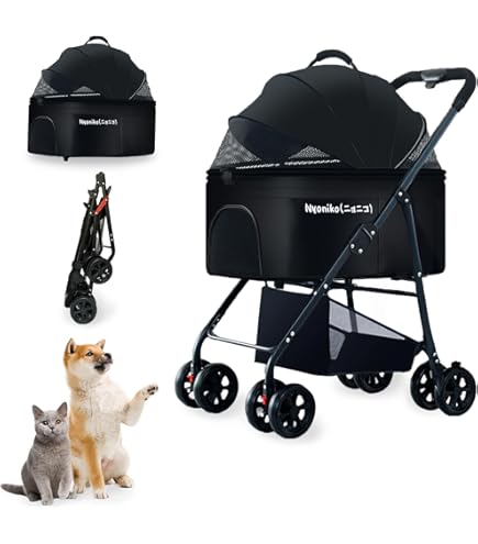 ペットカート ベビーカー バギー 犬 猫 多頭 犬/輪犬ケージ (B36) Amazon.co.jp: ペットカート ベビーカー バギー 犬 猫 多頭 77.8*50.5