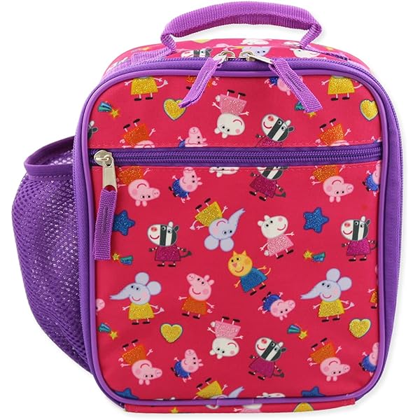 【新品未使用】Peppa Pigバックパックとランチバッグ スクールセット 5点 新品未使用】Peppa Pigバックパックとランチバッグ スクール