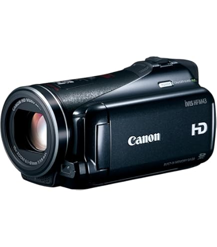 Amazon | Canon デジタルビデオカメラ iVIS HF R52 レッド 光学32倍