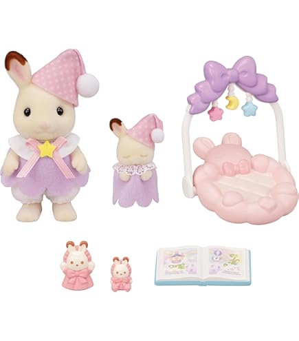 Calico Critters Connor & Kerri's Carriage Ride, Doll Playset