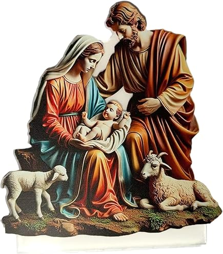 Amazon.co.jp: クリスマス降誕馬小屋 - 耐久性のあるイエス誕生セット
