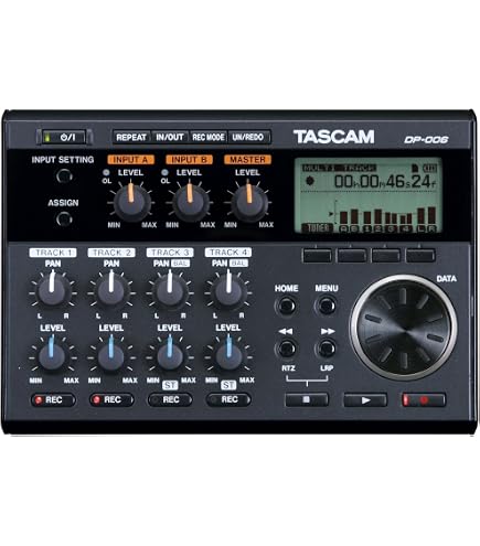 Amazon.co.jp: TASCAM HDDマルチトラックレコーダー DP-01FX : 楽器