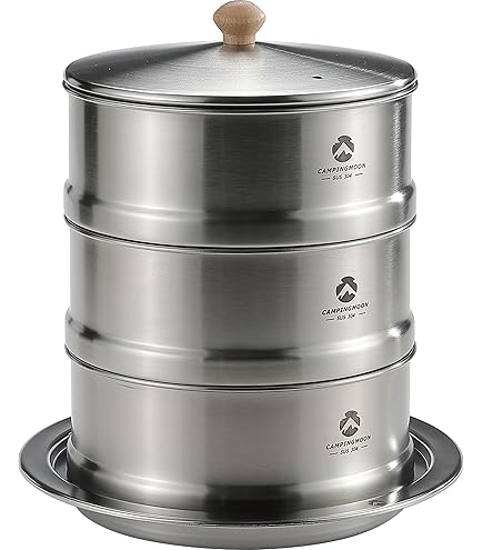 Amazon｜EBM 18-8 業務用角蒸器 28cm 2段｜蒸し器・せいろ オンライン通販