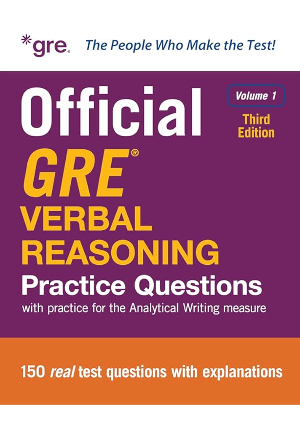 Amazon | The Official Guide to the GRE Test, Fourth Edition