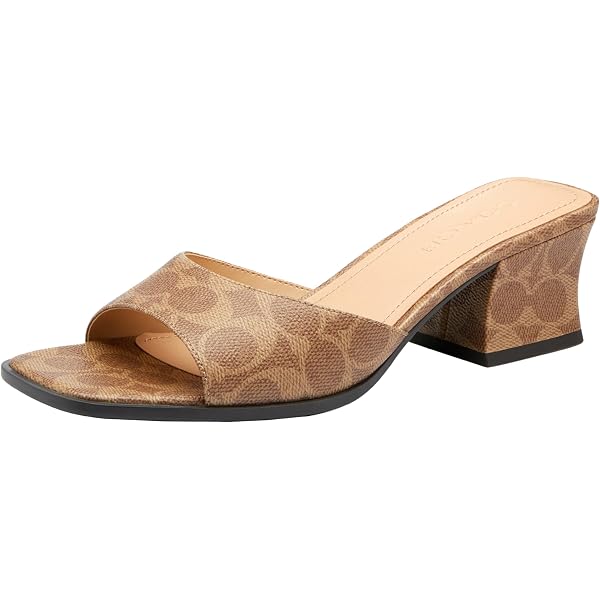 Amazon | [COACH] [コーチ] サンダル Zayn Rubber Flip Flops US5B