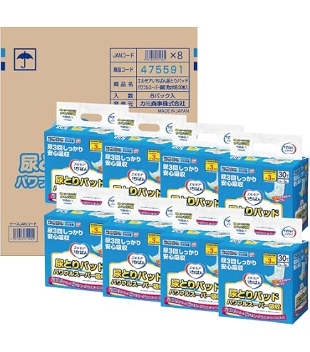 Amazon | いちばん 尿とりパッド パワフルスーパー吸収 30枚入(テープ