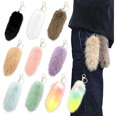 Amazon.co.jp: [Vailaipupy] しっぽ キーホルダー ミニ 尻尾 [20cm